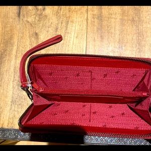 Leather Kenneth Cole wristlets wallet